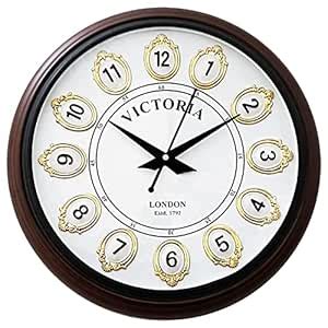 Buy AHSKY Time Instruments Wooden Antique Wall Clock 12" Online at Low ...