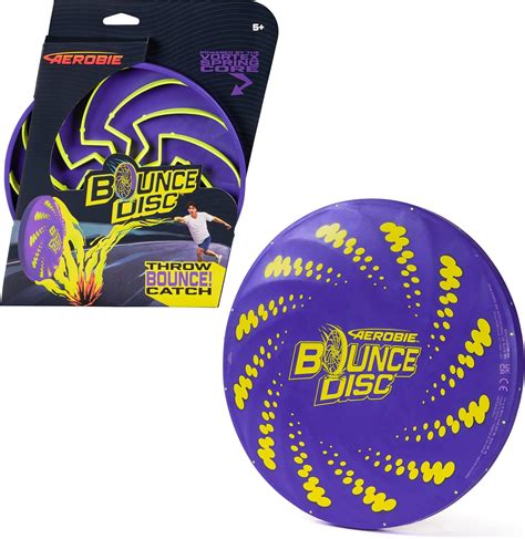 Amazon.com: Aerobie Bounce Disc, Throwing Disc Toy for Kids, Backyard ...