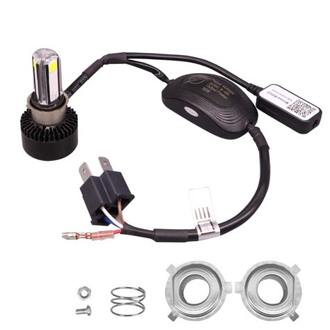 AllExtreme EXTHB2B 3 Side LED Headlight Bulb with Bluetooth ...