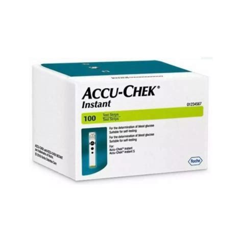 Accu-Chek Instant Test Strips 100's Pack – The Med Pharma