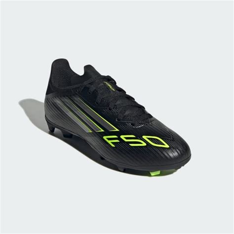 adidas F50 League Firm/Multi-Ground Cleats Kids - Black | Free Shipping ...