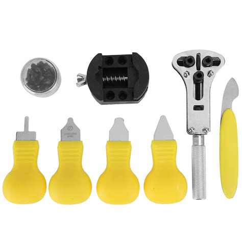 Watch Repairing Kit, Alloy Steel Watch Tool Kit Portable Watch Tools ...