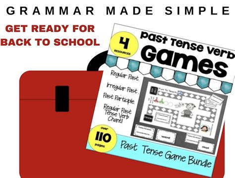 Past Tense Verbs: A Fun Guide for Elementary Teachers - Fun to Teach