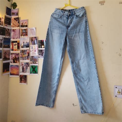 H&M | Jeans | Hm High Waist Baggy Jeans | Poshmark
