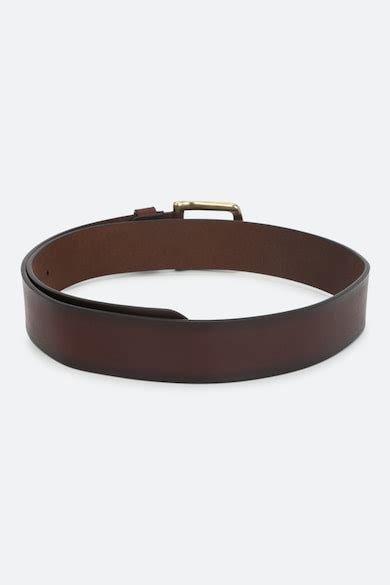 Buy Men Brown Solid Casual Belt Online - 865293 | Van Heusen