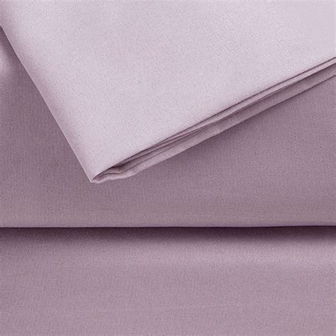 3-Piece Purple Microfiber Essential Sheet Set, Twin