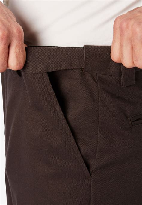 Wrinkle-Free Relaxed Fit Expandable Waist Pants, Navy | King Size