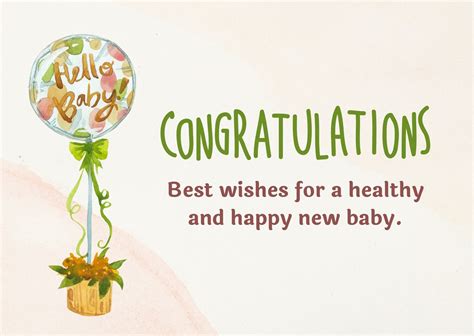 Printable Congrats Baby Signs New Baby Card Printable Congratulations