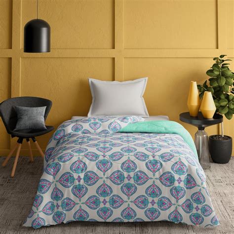 Buy PORTICO Marvella Cotton Printed Single Comforter from Portico at ...