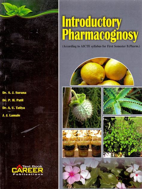 Buy Introductory Pharmacognosy: (According to AICTE Syllabus for First ...