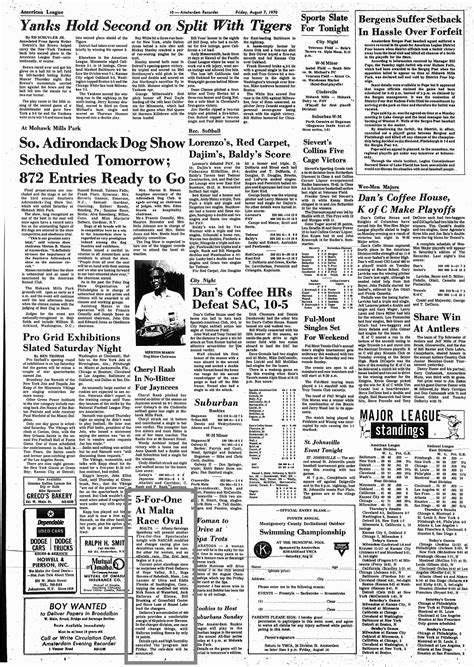 Amsterdam Ny Recorder Obituaries