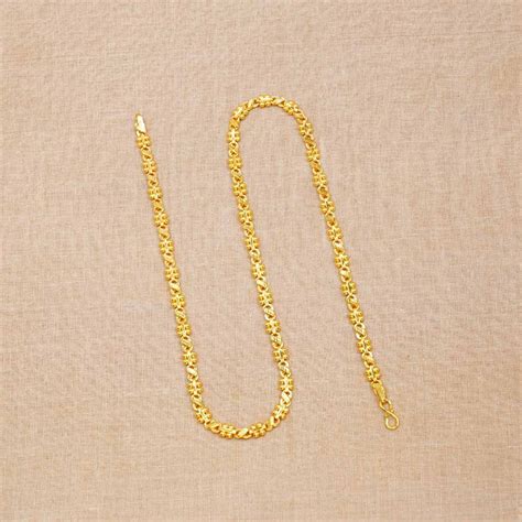 Buy Shimmering Kids Gold Chain 64VE4559 Online from Vaibhav Jewellers