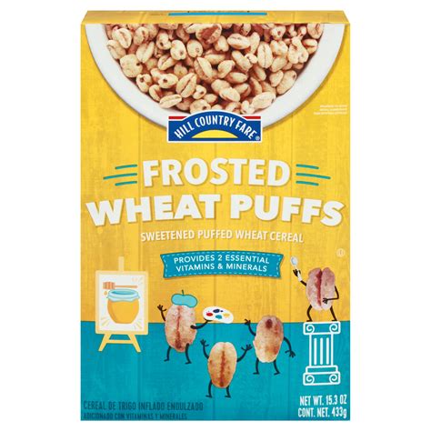 Hill Country Fare Frosted Wheat Puffs Cereal, 15.3 oz | Joe V's Smart ...
