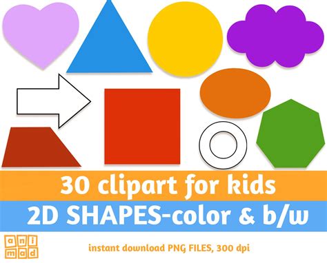 Shapes Clipart For Kids