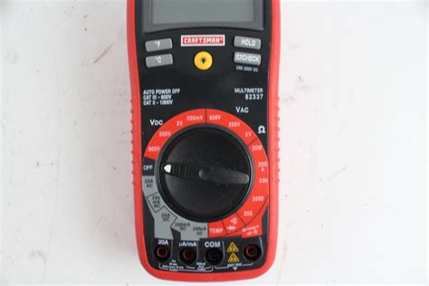 Image result for Craftsman Digital Multimeter
