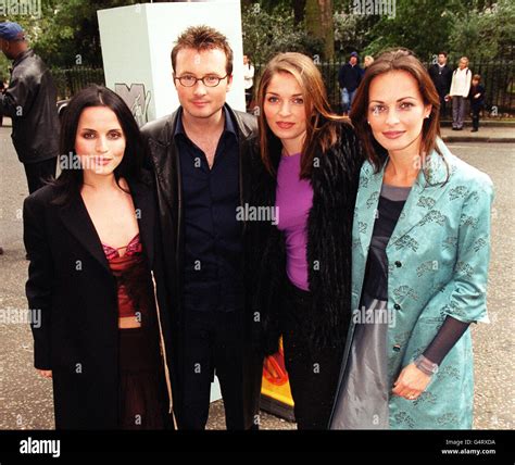 Irish pop group The Corrs, (L-R) Andrea, Jim, Caroline and Sharon Corr ...