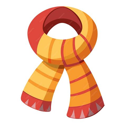 écharpe à tricot clipart art vectoriel et illustration | Vecteur ...