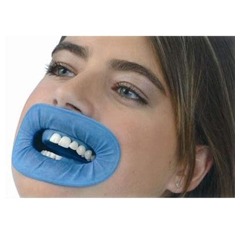 Buy 2pcspack Dental Teeth Whitening Cheek Retractor Rubber Lip Gum Dam ...