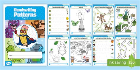 Image result for Handwriting Patterns EYFS