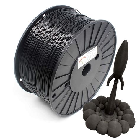 Reprapper Black PLA Filament for 3D Printer & 3D Pen 1.75mm (± 0.03mm ...