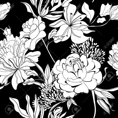 Flowers Drawing Black And White at GetDrawings | Free download