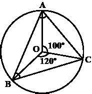 draw a circle of radius 4cm. draw a triangle whose vertices are on the ...