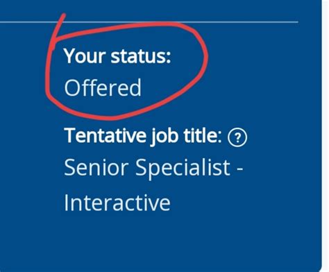 The LTIMINDTREE portal status shows "offered," but I haven't received ...