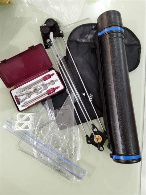 VCon Instruments Engineering Combo (Black Mini Drafter,5 Parts ...