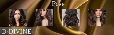 Pema Hair Extensions And Wigs Women's Brown Curly/Wavy Hair Extensions ...