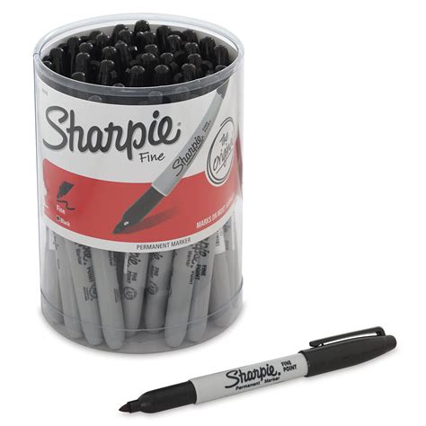 Sharpie Fine Point Permanent Markers - Black, Pkg of 36 | BLICK Art ...