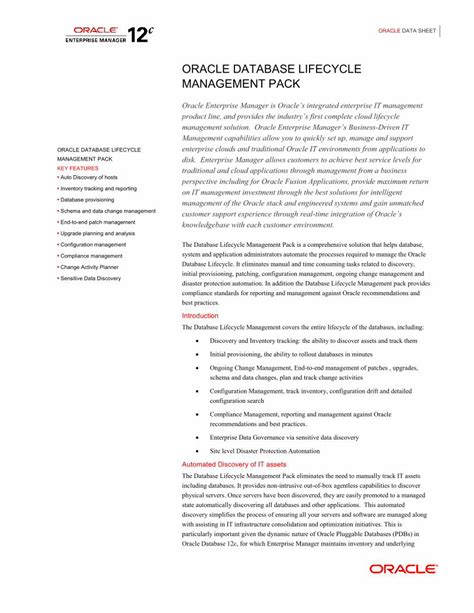 Oracle Database Support Life Cycle 的图像结果