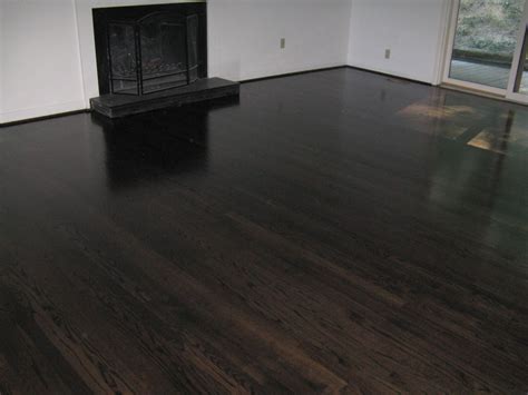 10 stunning black hardwood floors and black stain colors – Artofit