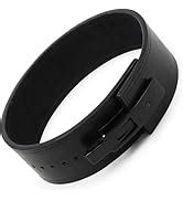 Flexor 10MM All Black Premium Weightlifting Lever Belt | Gym belt ...