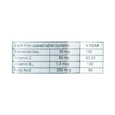 Feritums Strip Of 10 Tablets: Uses, Side Effects, Price & Dosage ...
