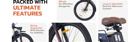 Electric Cycle | HUM Long Range Standard | Range Upto 105 kms in Pedal ...