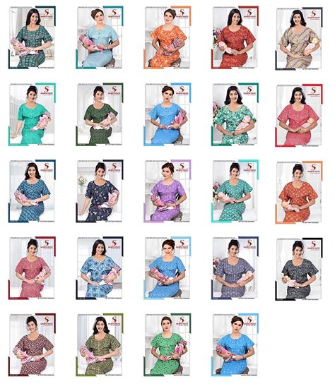 Cotton-2912 Saumya Touch Feeding Night Gown – Kavya Style Plus