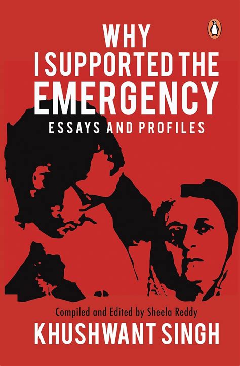 Why I Supported the Emergency: Essays and Profiles eBook : Singh ...
