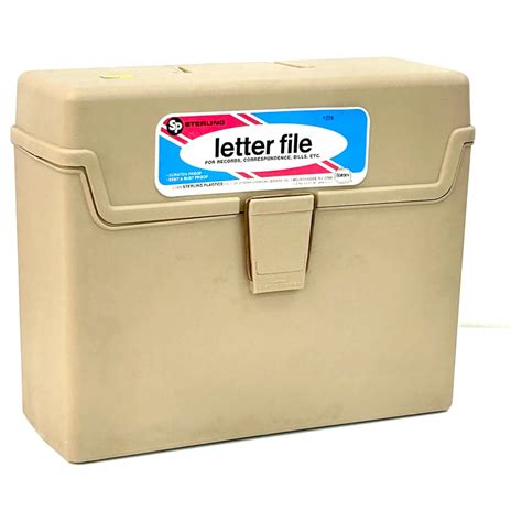 Image result for Letter File Storage Box