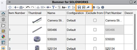 SolidWorks Creating Bom From Assembly Add Thumbnail 的图像结果