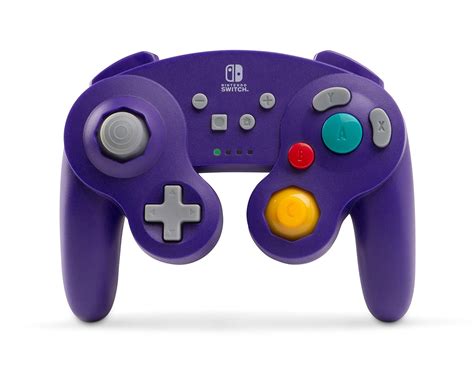 NSW Wireless Controller - GameCube Style (Purple): Amazon.in: Video Games