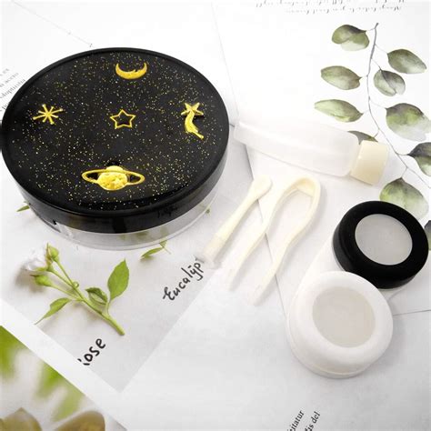 Buy Honbay Fashion Planet Contact Lens Case Portable Contact Lens Box ...
