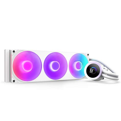 NZXT Kraken Plus 360 RGB V2-360mm AIO Liquid Cooler with Heatsink 1 ...