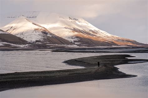 View of Operafjellet from Longyearbyen, Svalbard & Jan Mayen Islands