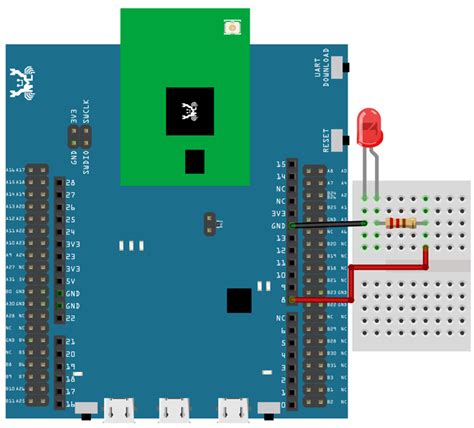 Image result for Program Python to Connect LED to Res