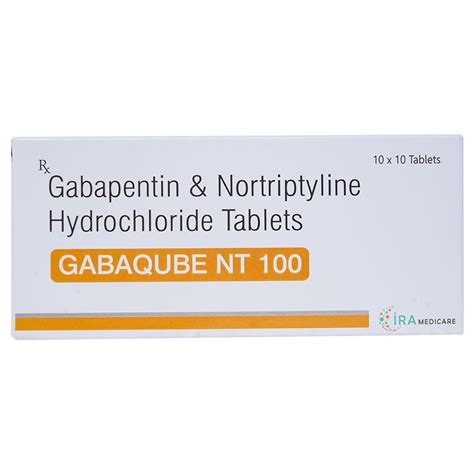 Gabaqube NT 100 Tablet 10's | Uses, Side Effects, Price | Apollo Pharmacy