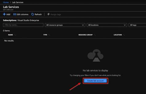 Azure Lab Services 的图像结果