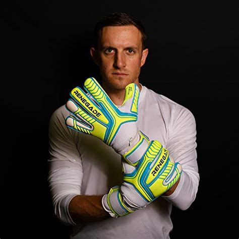 Renegade GK Vulcan Surge Hybrid Cut with Grip Soccer Youth Goalkeeper ...