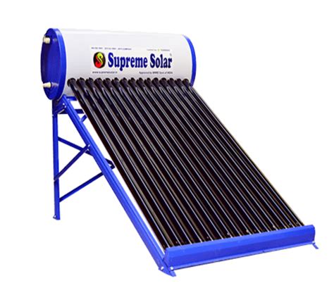 Supreme Solar Water Heater GL ETC 165 LPD Powder Coated – Solar World