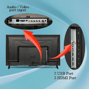 F&D 102 cm (40 inches) Full HD LED Smart TV T2V Range TLT-4011SDT ...