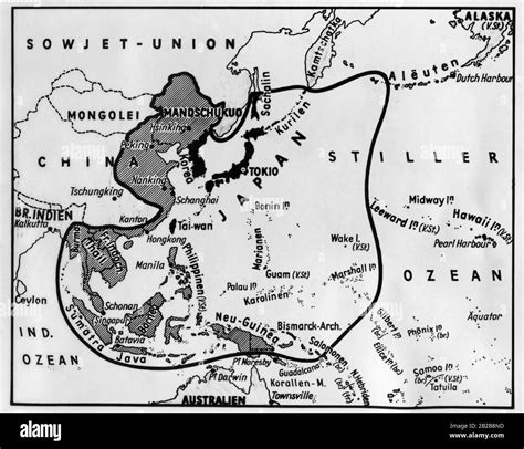 Map of japan 1940's hi-res stock photography and images - Alamy